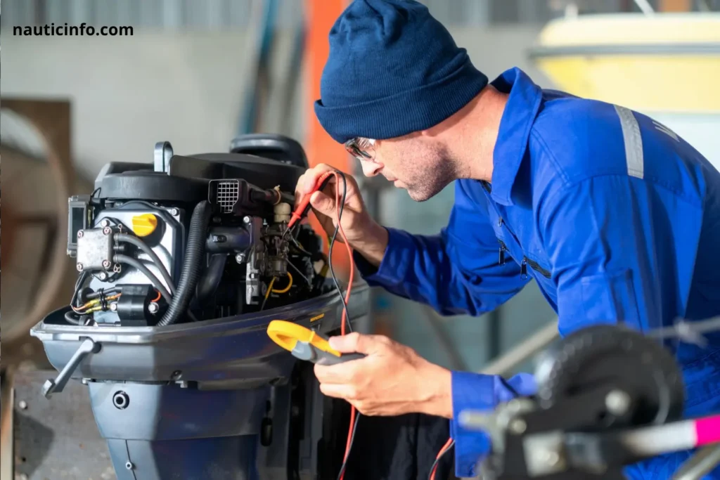 Cleaning Outboard Motor Cooling System 