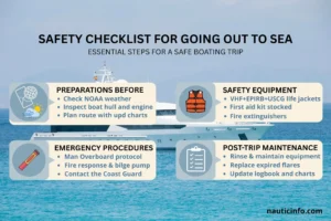 Safety Checklist for Going Out to Sea