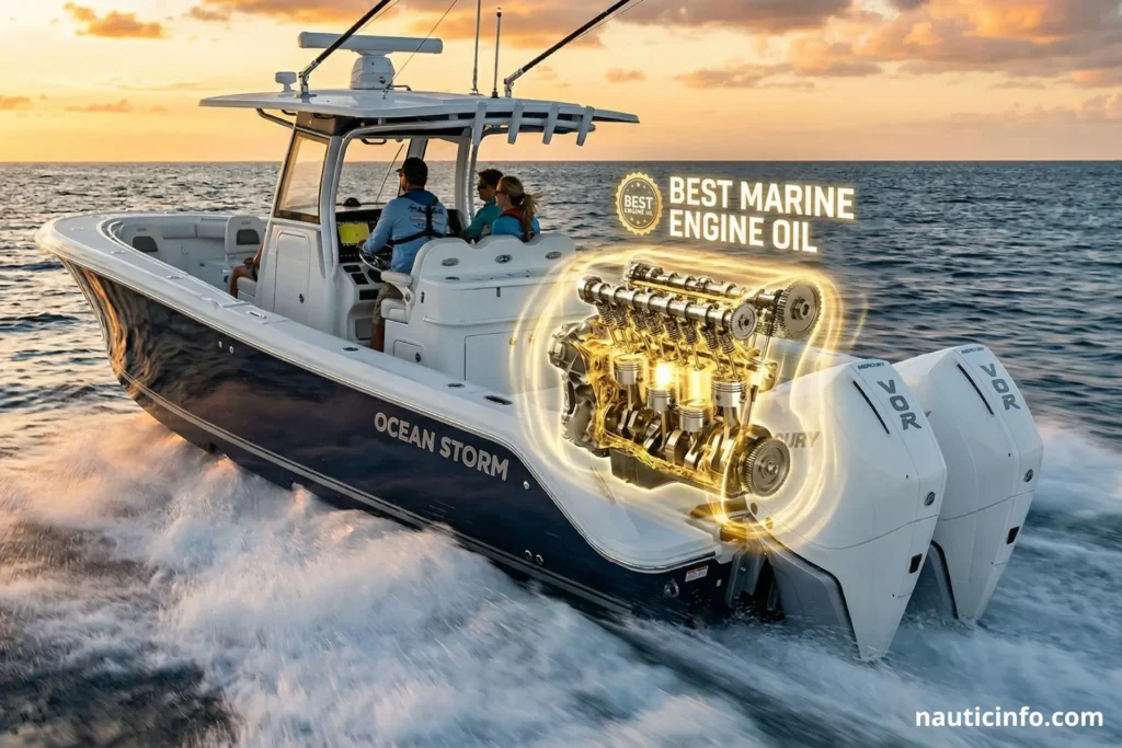 Best Marine Engine Oil for Boats in 2026 (Complete Guide)